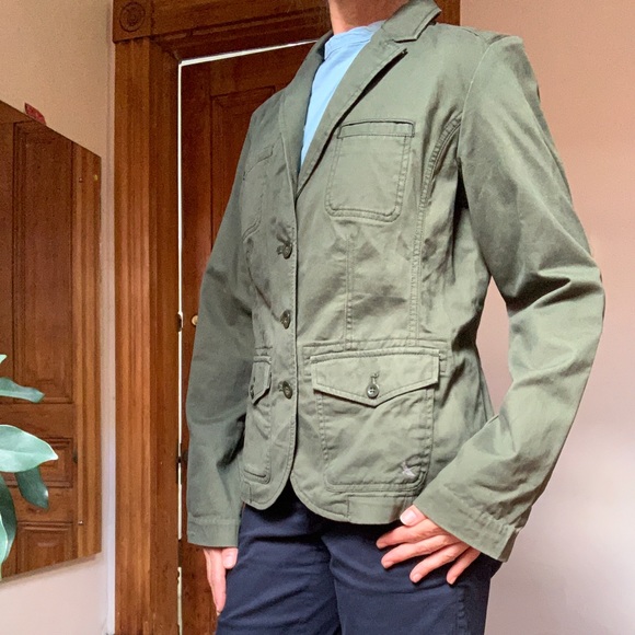 Blazer, size 4, 100% cotton. - Picture 6 of 10